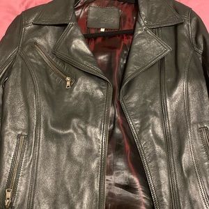 Real leather jacket